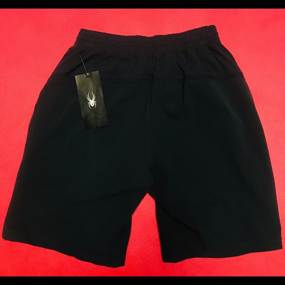 Spyder Running Training Shorts Size Medium - Picture 2 of 2